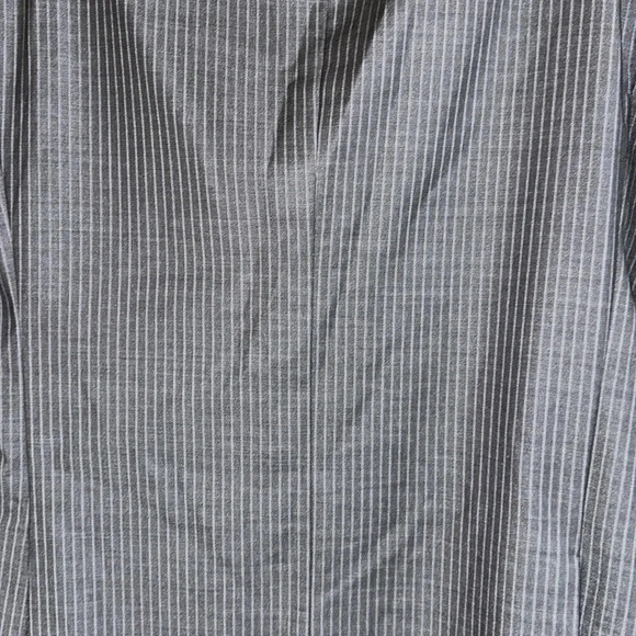 John Varvatos Gray Striped Wool Blazer Suit Jacket Size 40L - Picture 8 of 10
